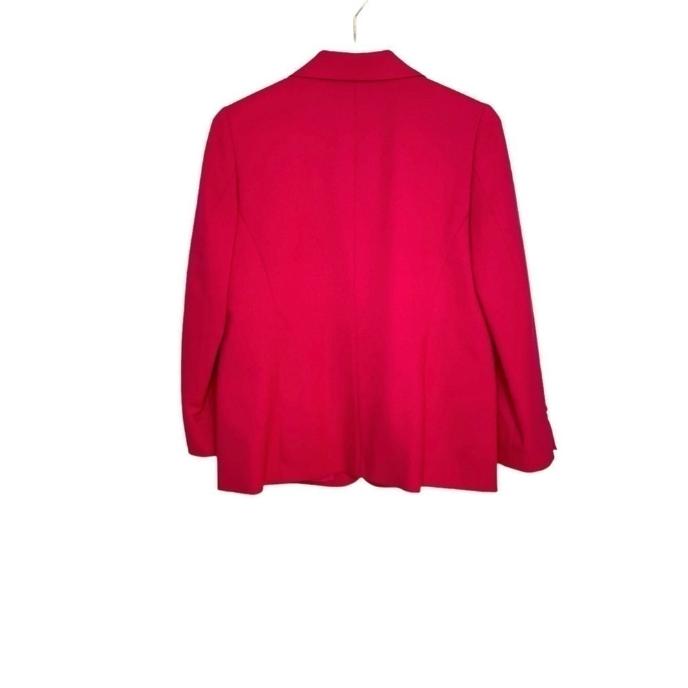 Pendleton 100% Wool Fuchsia Blazer Size 10P - Picture 2 of 12
